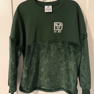 Green Women’s Disney Spirit Jersey Style Sweatshirt